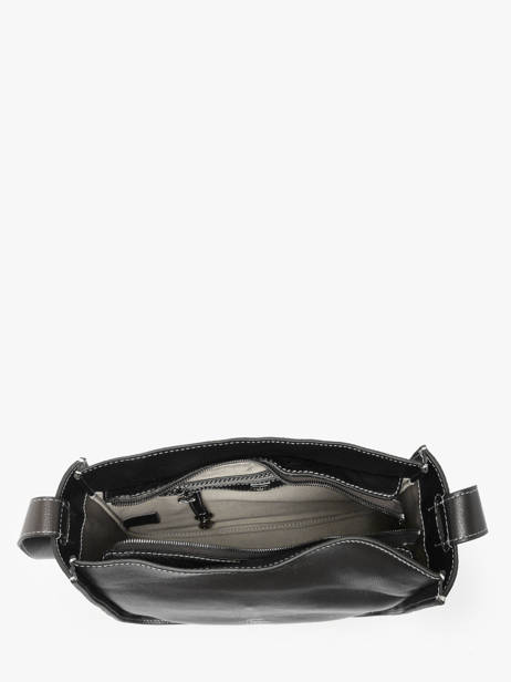 Schoudertas M Foudre Leder Etrier Zwart foudre EFOD087M ander zicht 3