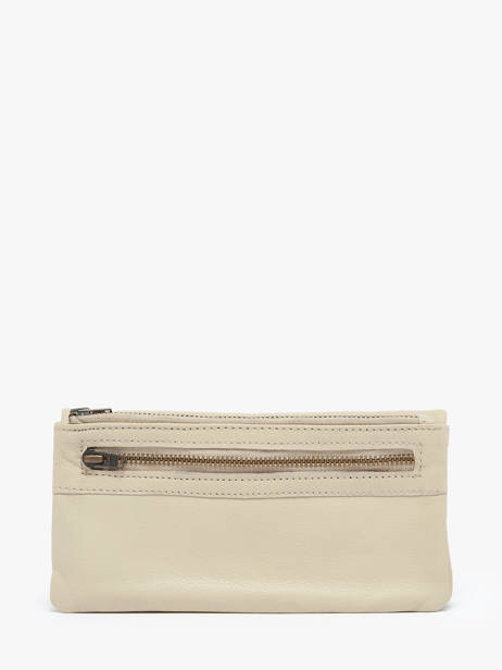 Portefeuille Cow Leder Basilic pepper Beige cow BCOW96 ander zicht 3