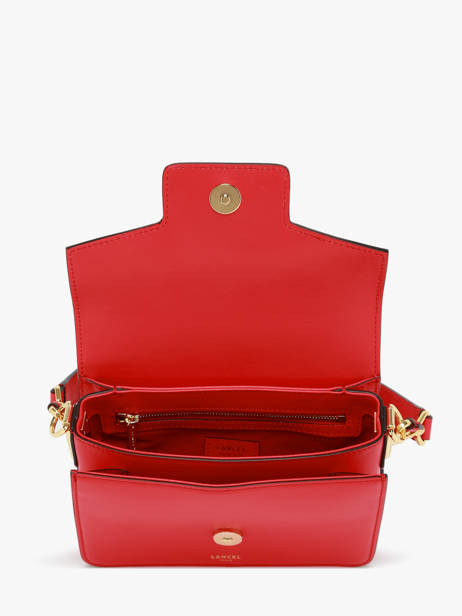 Cross Body Tas Angele Leder Lancel Rood angele A13147 ander zicht 3