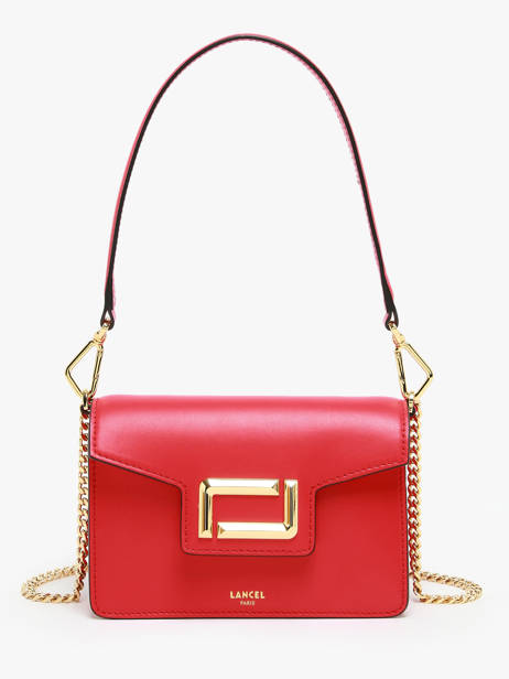 Cross Body Tas Angele Leder Lancel Rood angele A13275