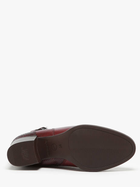 Enkellaarsjes Uit Leder Tamaris Rood women 43 ander zicht 5