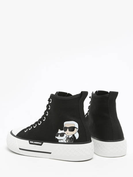 Sneakers Kampus Max Iii Twin Karl lagerfeld Zwart women KL60644T ander zicht 3