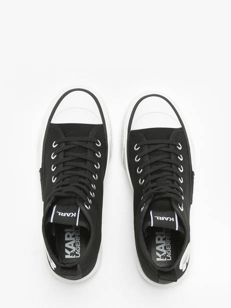 Sneakers Kampus Max Iii Twin Karl lagerfeld Zwart women KL60644T ander zicht 4