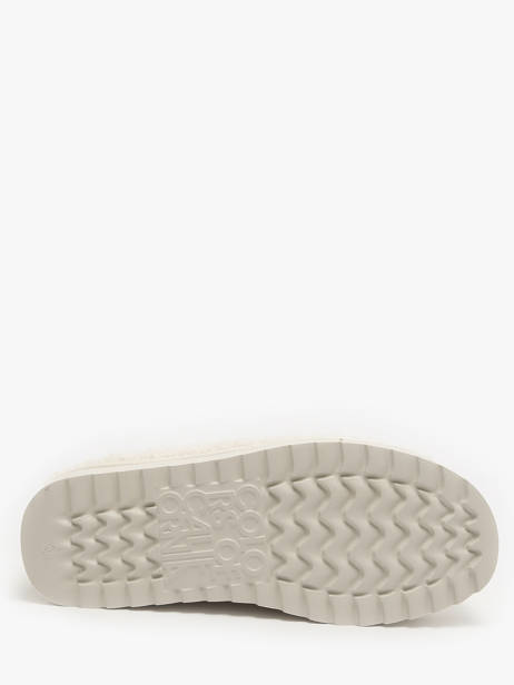 Slippers Eggy Colors of california Wit women CYWPLA06 ander zicht 5