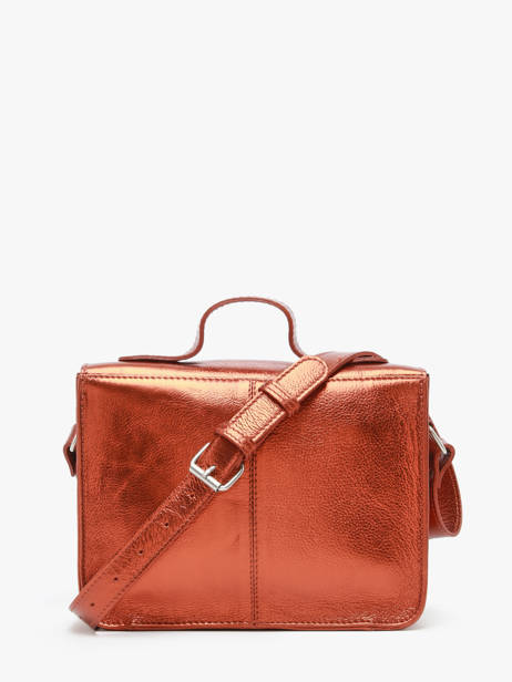 Cross Body Tas Melle George Ginger Leder Paul marius Bruin ginger GEORGGIN ander zicht 4