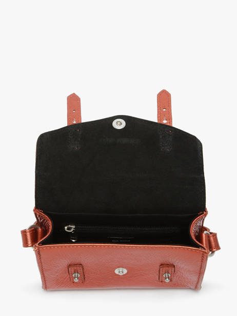 Cross Body Tas Mini Indispensable Ginger Meder Paul marius Bruin ginger MINIGIN ander zicht 3