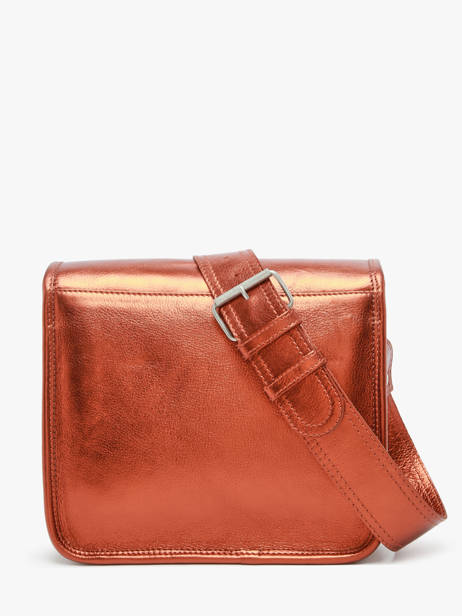 Cross Body Tas La Sacoche S Ginger Leder Paul marius Bruin ginger SACOSGIN ander zicht 4