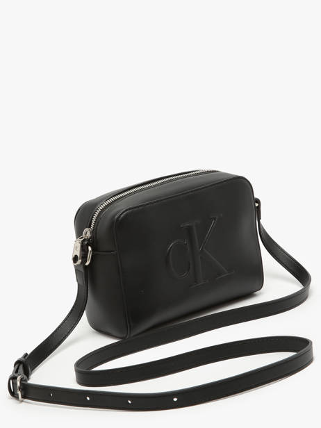 Cross Body Tas Sculpted Calvin klein jeans Zwart sculpted K612726 ander zicht 2