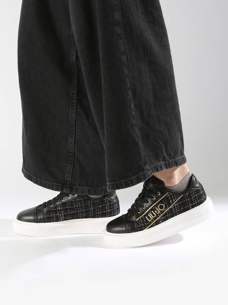 Sneakers Kylie 26 Liu jo Zwart women BF4065TX ander zicht 1