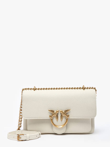 Cross Body Tas Love Bag Soft Leder Pinko Beige love bag soft 4528A29Q
