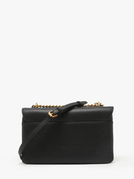 Cross Body Tas Love Bag Soft Leder Pinko Zwart love bag soft 4528A29Q ander zicht 4