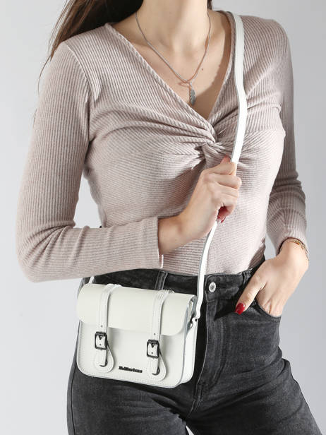 Cross Body Tas Kiev Leder Dr martens Wit kiev AC917122 ander zicht 1