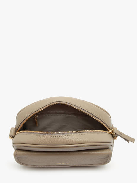 Cross Body Tas Vintage Leder Nat et nin Beige vintage JUDY ander zicht 2