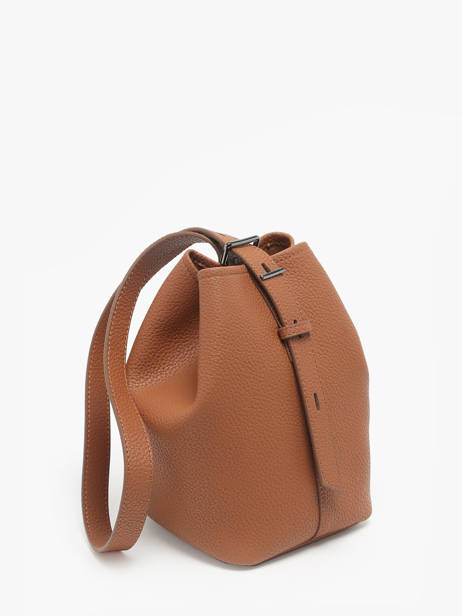 Schoudertas Rugzak S Cavalier Leder Etrier Bruin cavalier ECLR126S ander zicht 3