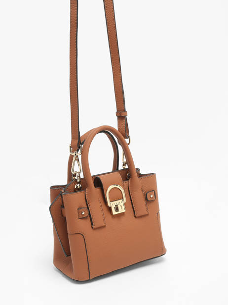 Cross Body Tas Xs Equestre Leder Etrier Beige equestre EEQT142X ander zicht 2