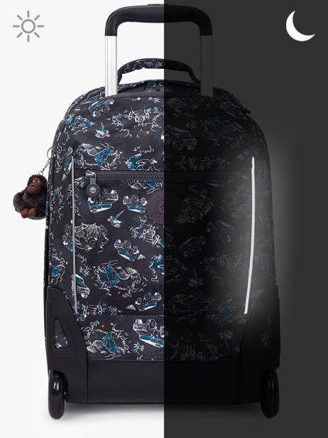 Rugzak Op Wieltjes 2 Compartimenten Met 15