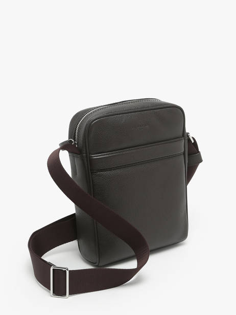 Cross Body Tas Le tanneur Bruin charles TCHA2210 ander zicht 2