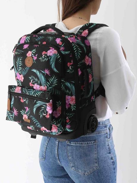 Handbagage Rugzak Travel Cabaia Veelkleurig travel XS ander zicht 1