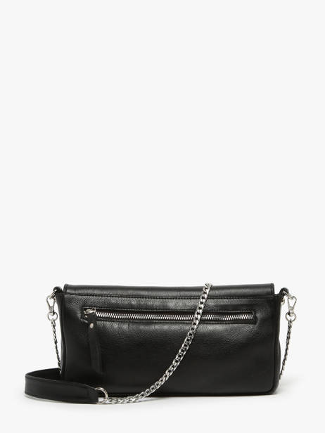 Cross Body Tas Glam Leder Basilic pepper Zwart glam BGLA43 ander zicht 4