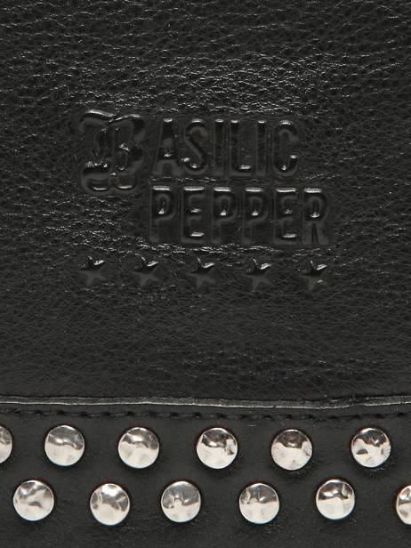 Cross Body Tas Glam Leder Basilic pepper Zwart glam BGLA43 ander zicht 5
