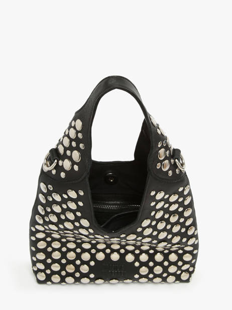 Cross Body Tas Memphis Leder Basilic pepper Zwart memphis BMEM2S ander zicht 3