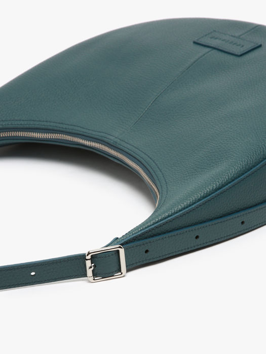 Longchamp Essential cuir Shopping Blauw