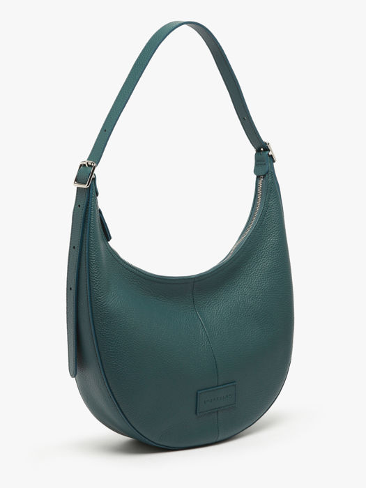 Longchamp Essential cuir Shopping Blauw