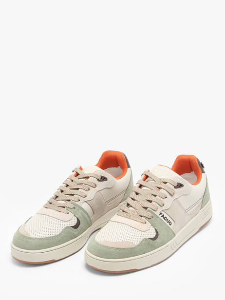 Sneakers Ceiba Uit Leder Faguo Beige men 25CG3213 ander zicht 1