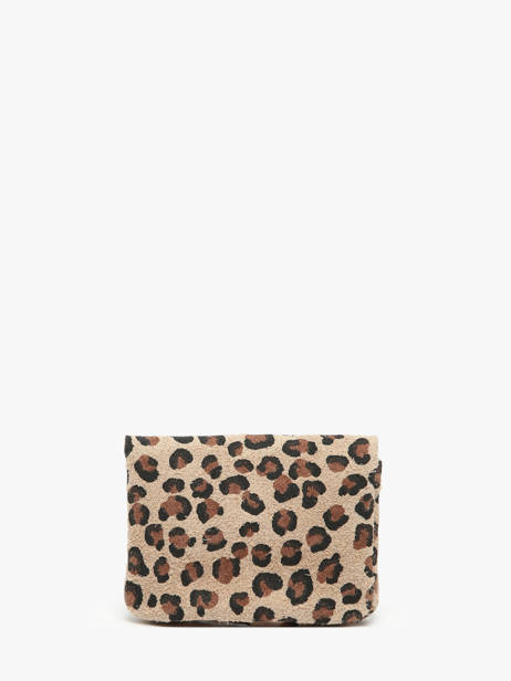 Portemonnee Velvet Leopardo Leder Milano Bruin velvet leopardo VL23092 ander zicht 2
