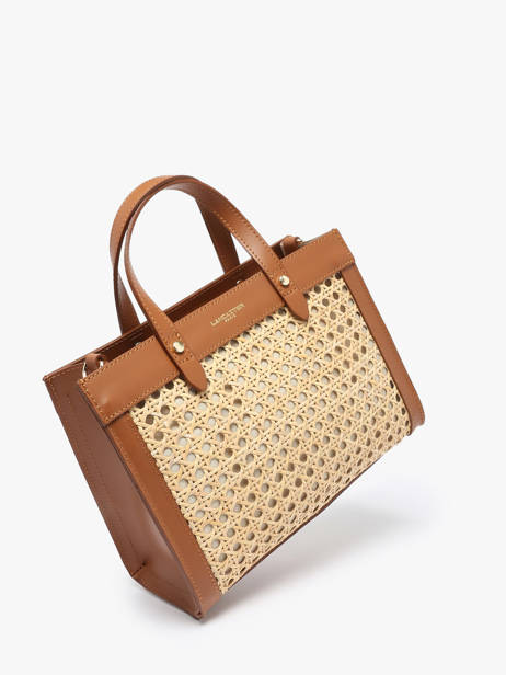 Handtas Cannage Rotin Lancaster Beige cannage rotin 114 ander zicht 2
