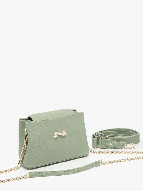 Cross Body Tas Poppy Leder Nathan baume Groen eden 2 ander zicht 2