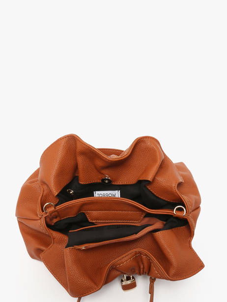 Cross Body Tas Lock Torrow Bruin lock TLOC01 ander zicht 3