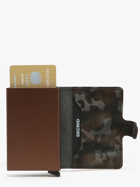 Kaarthouder Jungle Leder Secrid Bruin jungle MJU ander zicht 1