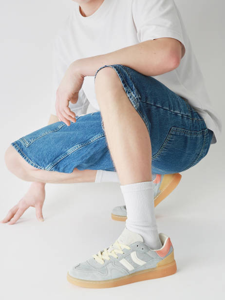 Sneakers Goal Uit Leder Coolway Grijs men 8603602 ander zicht 1