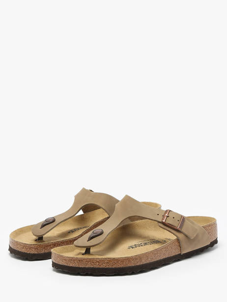 Teenslippers Gizeh Birkenstock Beige men 943811 ander zicht 1