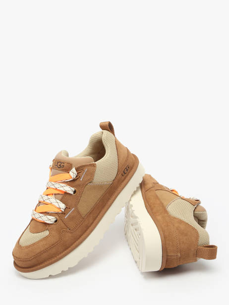 Sneakers Lowmel Uit Leder Ugg Bruin men 1169493 ander zicht 3