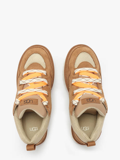 Sneakers Lowmel Uit Leder Ugg Bruin men 1169493 ander zicht 4