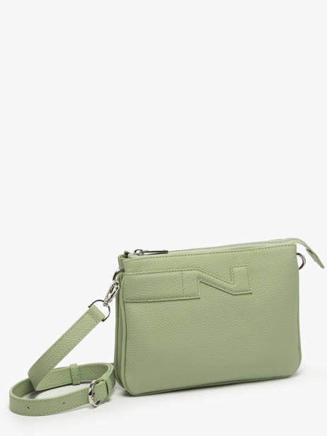 Cross Body Tas Milano Leder Nathan baume Groen n city 3 ander zicht 2