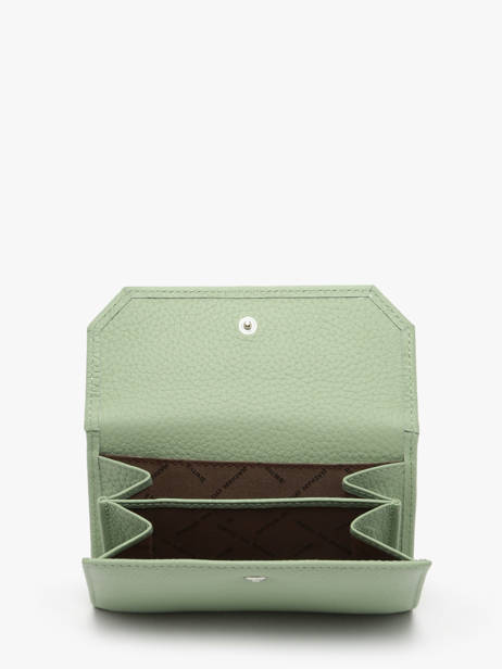 Portefeuille Original N 2 Compartimenten Leder Nathan baume Groen original n 413N ander zicht 2