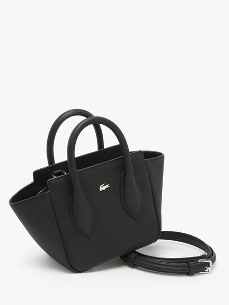 Handtas Daily City Lacoste Zwart daily city NF4959DZ ander zicht 2
