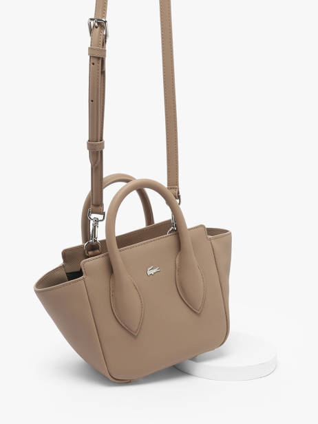 Handtas Daily City Lacoste Beige daily city NF4959DZ ander zicht 2