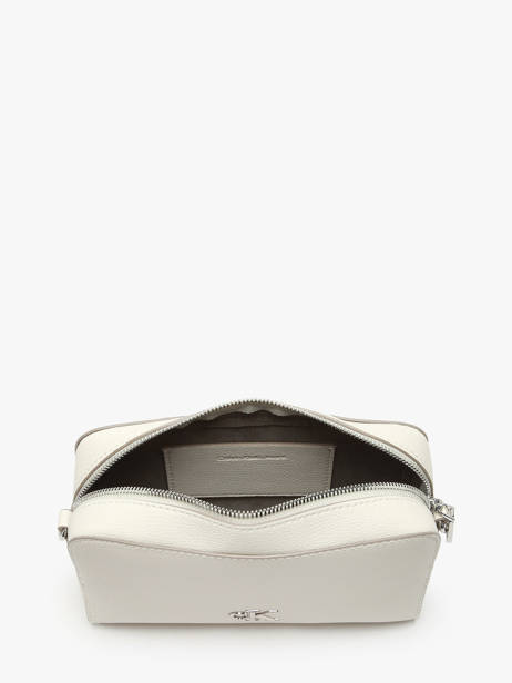 Cross Body Tas Sculpted Gerecycleerd Polyester Calvin klein jeans Beige sculpted 4K3162G ander zicht 3