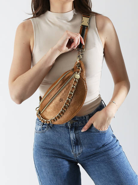 Heuptasje Mila louise Bruin vintage 23689X ander zicht 1