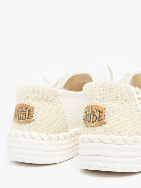 Mocassins Wendy Hey dude Beige women 43681 ander zicht 3