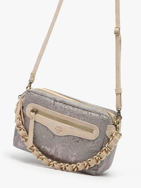 Cross Body Tas Vi Mila louise Zilver vi 23673AVI ander zicht 2