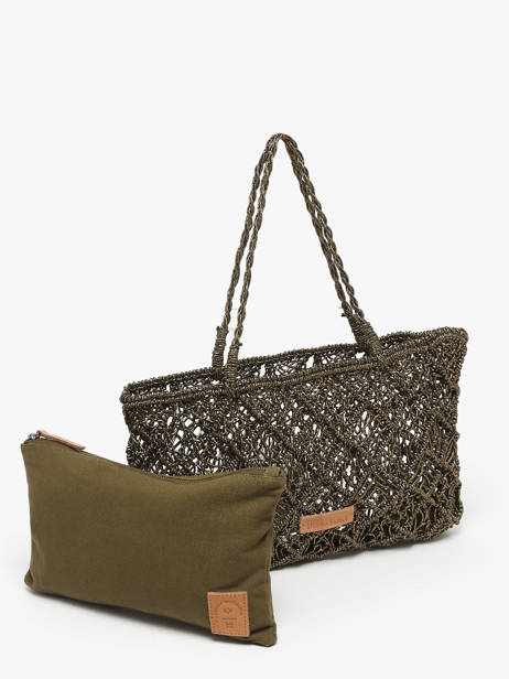 Schoudertas Natural Biba Groen natural MSN2B ander zicht 2