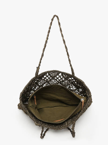 Schoudertas Natural Biba Groen natural MSN2B ander zicht 3