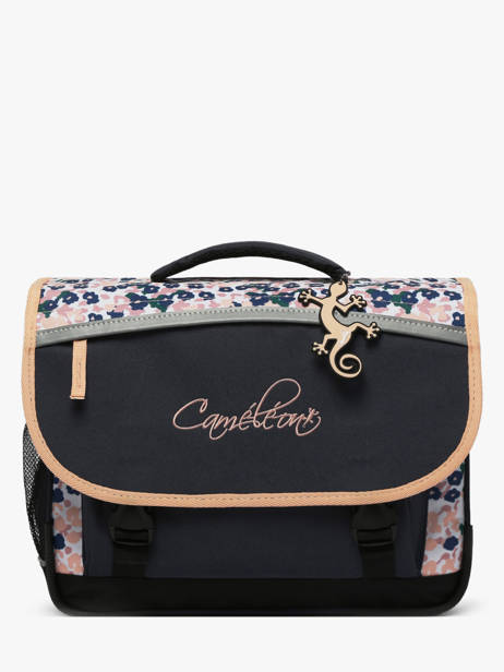 Boekentas Kind 2 Compartimenten Cameleon Blauw actual BAS-CA35