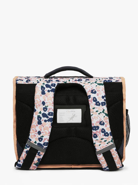 Boekentas Kind 2 Compartimenten Cameleon Blauw actual BAS-CA35 ander zicht 4