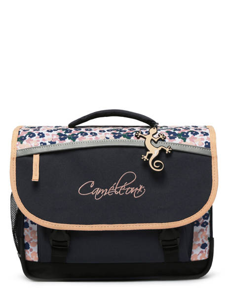 Boekentas Kind 2 Compartimenten Cameleon Blauw actual BAS-CA35 ander zicht 6